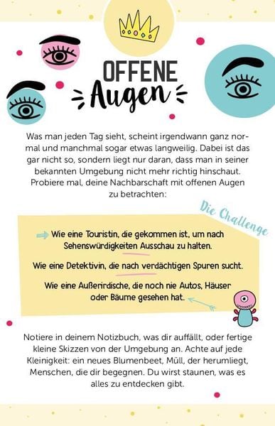 30 Challenges für mutige Mädchen - Frei, frech, wunderbar