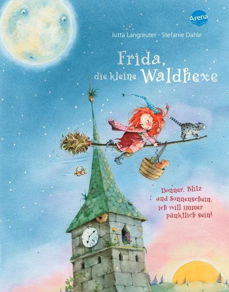Produktbild: Frida, die kleine Waldhexe (2). Donner, Blitz und Sonnenschein, ich will immer p&uuml;nktlich sein
