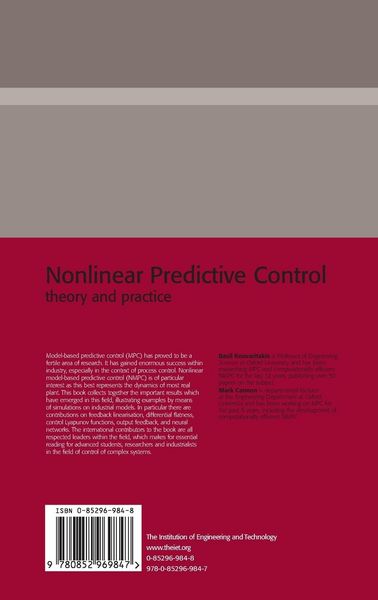 Produktbild: Non-Linear Predictive Control