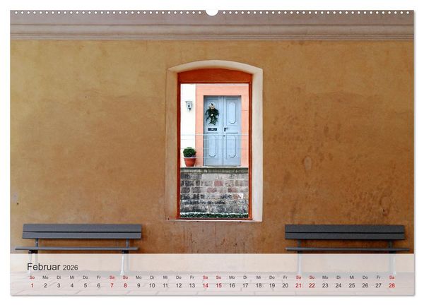 Produktbild: Schloss Favorite &ndash; Ein Park im Wandel der Jahreszeiten (hochwertiger Premium Wandkalender 2026 DIN A2 quer), Kunstdruck in Hochglanz