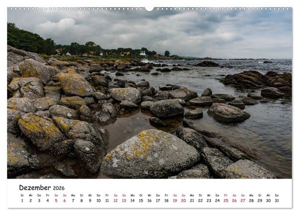 Produktbild: Bornholm 2026 Ein Jahr im Sommer (Wandkalender 2026 DIN A2 quer), CALVENDO Monatskalender
