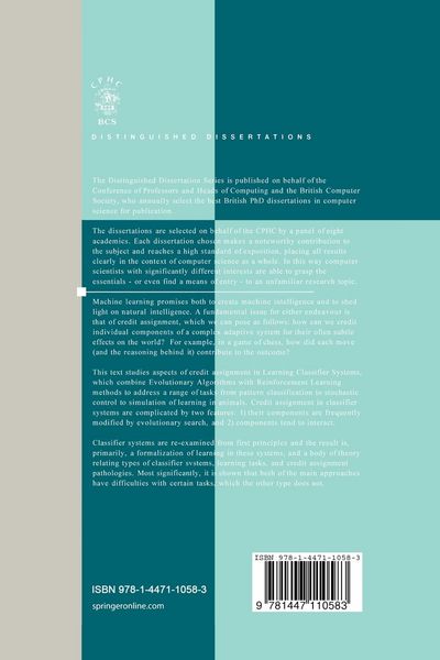 Produktbild: Strength or Accuracy: Credit Assignment in Learning Classifier Systems
