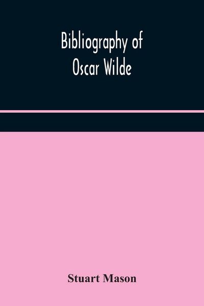 Produktbild: Bibliography Of Oscar Wilde