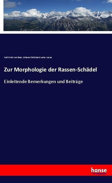 Produktbild: Zur Morphologie der Rassen-Sch&auml;del
