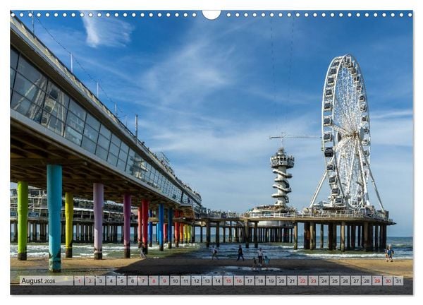 Produktbild: Den Haag - k&ouml;nigliche Stadt am Meer (Wandkalender 2026 DIN A3 quer), CALVENDO Monatskalender