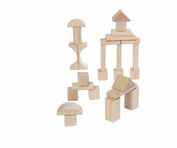 Produktbild: Eichhorn Natur Holzbausteine