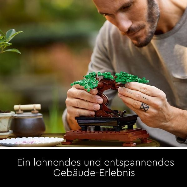 LEGO Botanicals Bonsai Baum - Kunstpflanzen Set für Erwachsene 10281