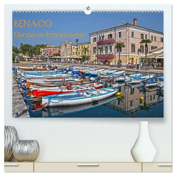 Produktbild: BENACO - Gardasee-Impressionen (hochwertiger Premium Wandkalender 2026 DIN A2 quer), Kunstdruck in Hochglanz