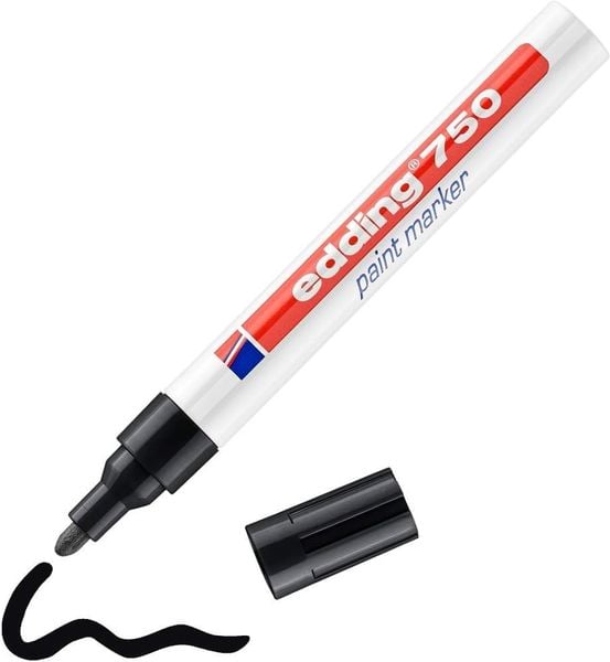 Produktbild: Edding Lackmarker 750 schwarz