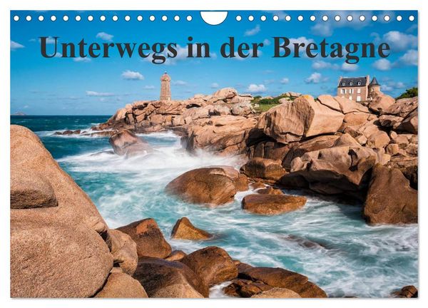 Produktbild: Unterwegs in der Bretagne (Wandkalender 2026 DIN A4 quer), CALVENDO Monatskalender