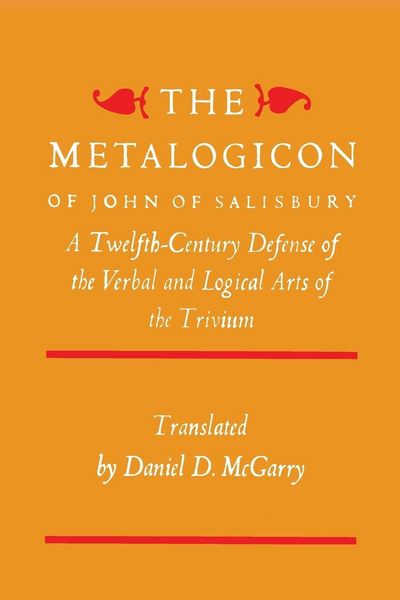 Produktbild: The Metalogicon of John of Salisbury