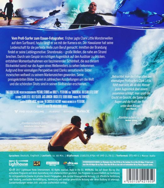 Produktbild: Shorebreak - Die perfekte Welle. Clark Little - Wellenfotograf