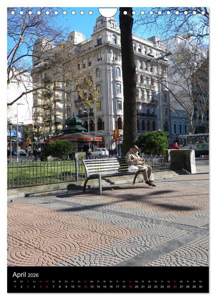 Produktbild: Winter in Montevideo (Wandkalender 2026 DIN A4 hoch), CALVENDO Monatskalender