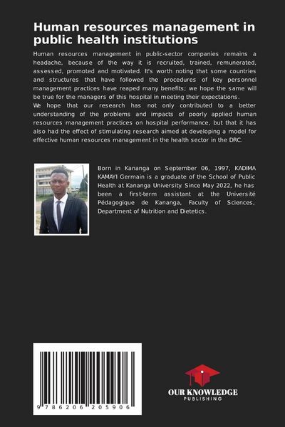 Produktbild: Human resources management in public health institutions