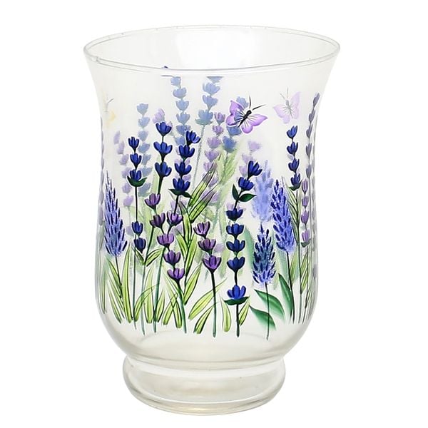 Produktbild: HTI-Living Glas Windlicht Lavendel