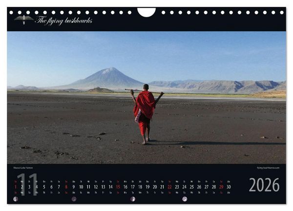 Produktbild: Tansania Blickwinkel 2026 (Wandkalender 2026 DIN A4 quer), CALVENDO Monatskalender