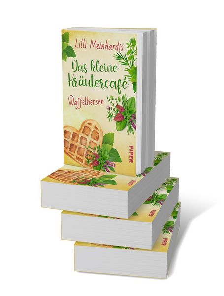 Produktbild: Das kleine Kr&auml;utercaf&eacute; &ndash; Waffelherzen