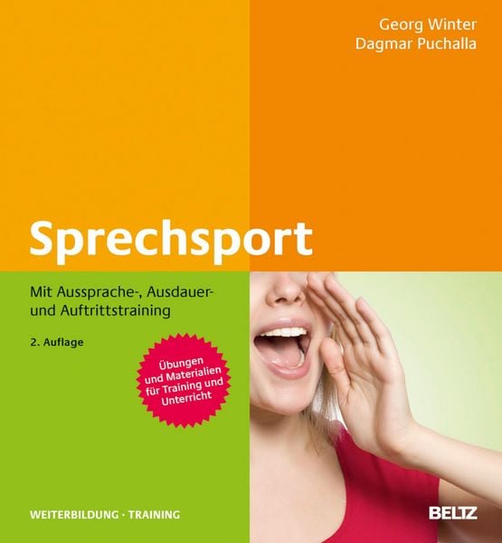 Produktbild: Sprechsport mit Aussprache-, Ausdauer- und Auftrittstraining