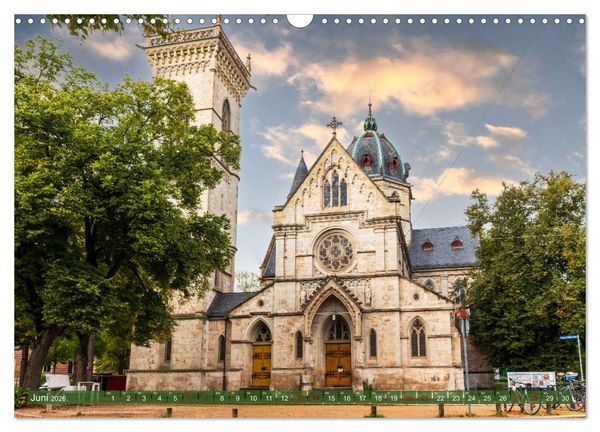 Produktbild: Klassikerstadt Weimar - Reise durch das sch&ouml;ne Th&uuml;ringen (Wandkalender 2026 DIN A3 quer), CALVENDO Monatskalender
