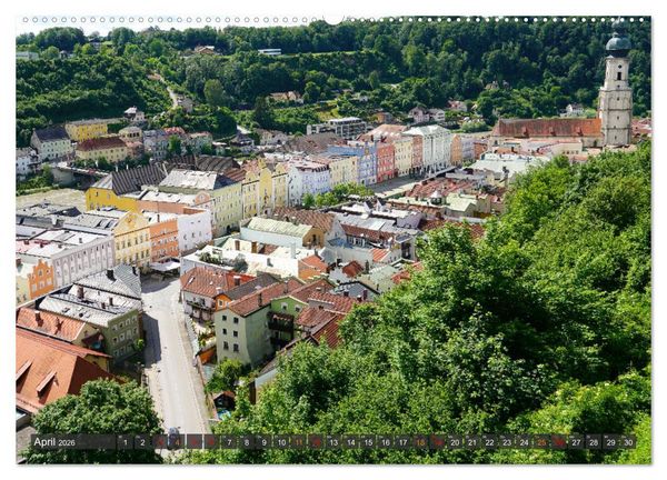 Produktbild: Ausflug Burg Burghausen (Wandkalender 2026 DIN A2 quer), CALVENDO Monatskalender