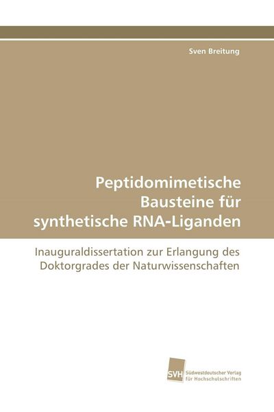 Produktbild: Peptidomimetische Bausteine f&uuml;r synthetische RNA&iquest;Liganden