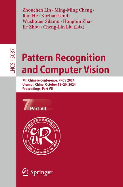 Produktbild: Pattern Recognition and Computer Vision