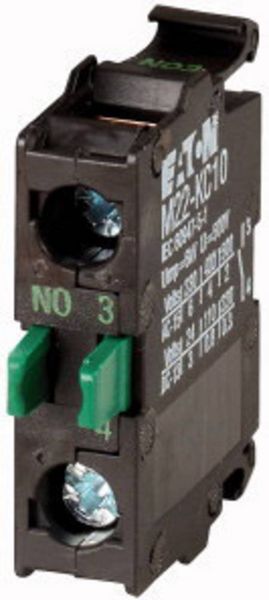 Eaton M22-KC10 Kontaktelement 1 Schließer 230 V/AC, 400 V/AC, 500 V/AC, 24 V/DC, 110 V/DC, 220 V/DC 1 St.