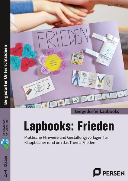 Produktbild: Lapbooks: Frieden - 2.-4. Klasse