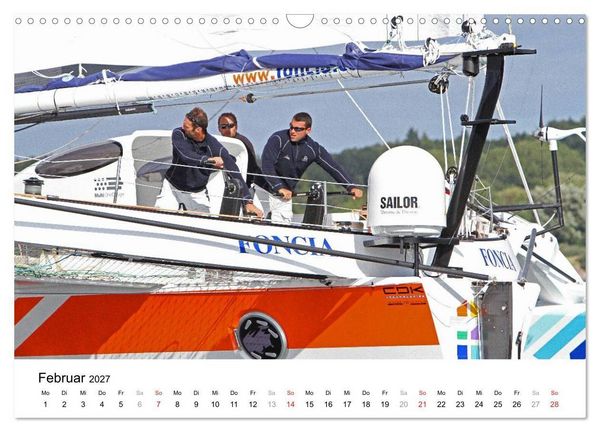 Produktbild: Gigantische Segel-Trimarane (Wandkalender 2027 DIN A3 quer), CALVENDO Monatskalender