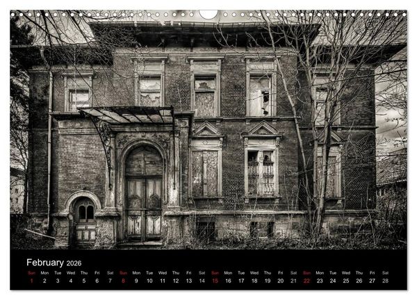 Produktbild: Abandoned Places Haunted Houses (Wall Calendar 2026 DIN A3 landscape), CALVENDO 12 Month Wall Calendar