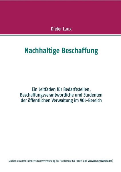 Produktbild: Nachhaltige Beschaffung