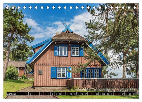 Produktbild: Entdeckungen im Baltikum (Tischkalender 2026 DIN A5 quer), CALVENDO Monatskalender
