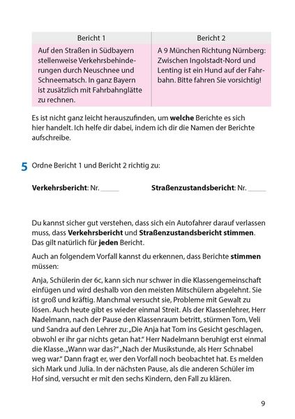 Produktbild: Aufsatz. Bericht