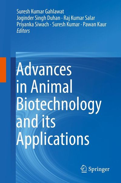 Produktbild: Advances in Animal Biotechnology and its Applications