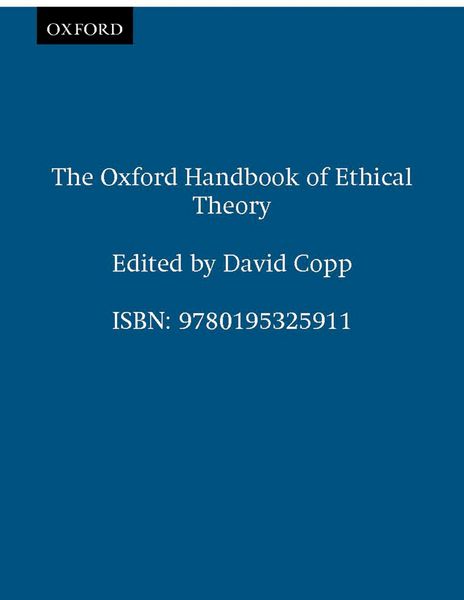 Produktbild: The Oxford Handbook of Ethical Theory