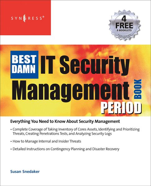 Produktbild: The Best Damn IT Security Management Book Period