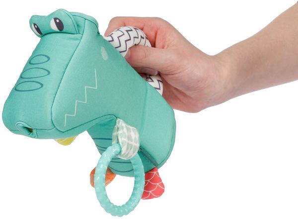 Produktbild: Gie&szlig; Krokodil Plansch und Play ab 0 Monaten mehrfarbig 17x8,3x23cm
