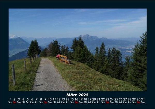 Produktbild: Wanderlust 2025 Fotokalender DIN A5