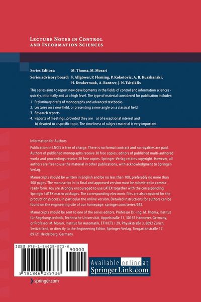 Produktbild: Robot Motion and Control 2007