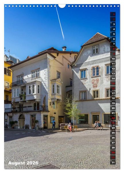 Produktbild: Stadtherz BOZEN (Wandkalender 2026 DIN A3 hoch), CALVENDO Monatskalender