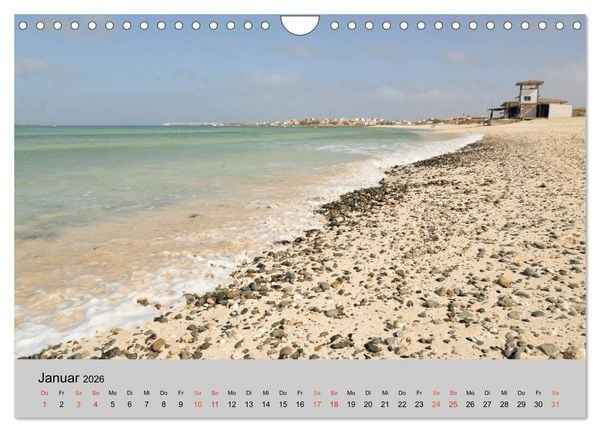 Produktbild: Boa Vista - Perle der Kapverden (Wandkalender 2026 DIN A4 quer), CALVENDO Monatskalender