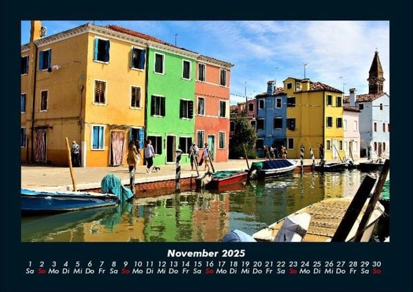 Produktbild: Venedig 2025 Fotokalender DIN A4