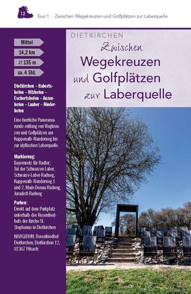 Produktbild: Wanderf&uuml;hrer Oberpf&auml;lzer Jura & Tal der Schwarzen Laber