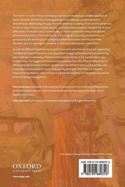 Produktbild: Innovative Firms in Emerging Market Countries