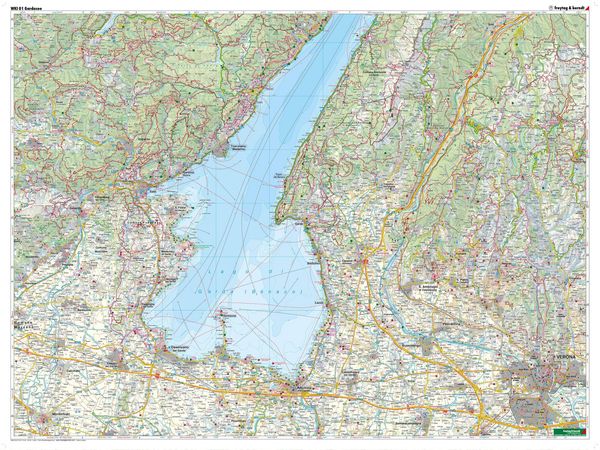 Produktbild: freytag & berndt Wanderkarte WKI 01 Gardasee 1:50.000