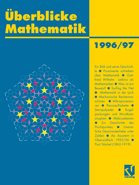 Produktbild: &Uuml;berblicke Mathematik 1996/97