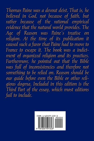 Produktbild: The Age of Reason - A Revolutionary Defense of Deism, Reason, and Religious Freedom