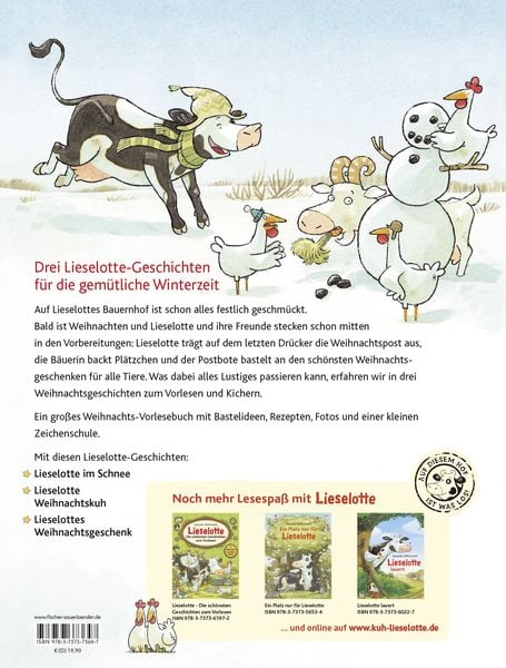 Produktbild: Lieselotte: Die sch&ouml;nsten Geschichten zu Weihnachten