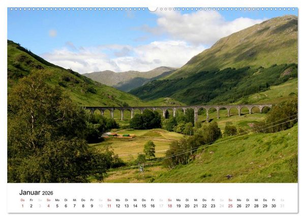 Produktbild: Western Highlands - Schottland (Wandkalender 2026 DIN A2 quer), CALVENDO Monatskalender