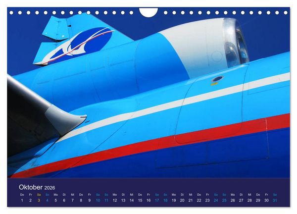 Produktbild: Seltene Luftfahrt Perspektiven (Wandkalender 2026 DIN A4 quer), CALVENDO Monatskalender